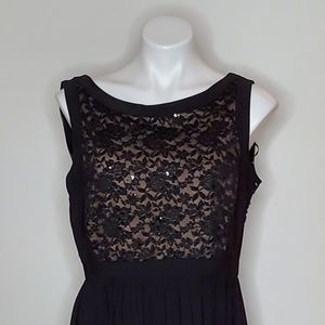 R&M Richards BLK Dress Size 12